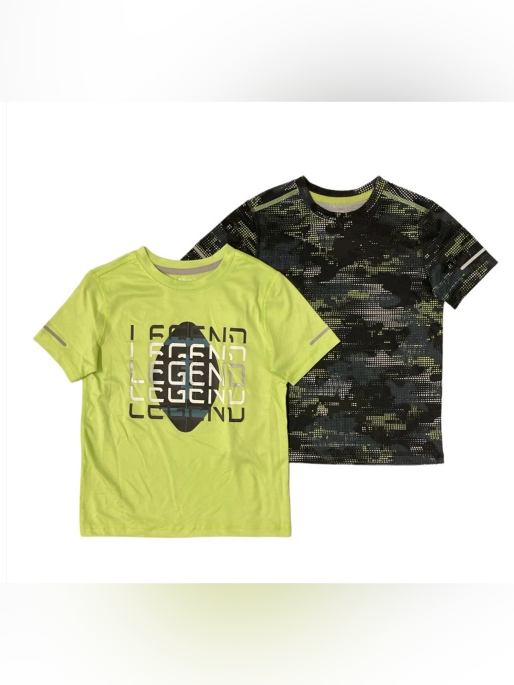 Member's Mark Boy's Moisture Wicking Short Sleeve 2PK Active T-Shirts